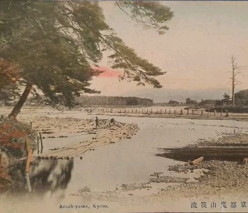 Japan kyoto arashiyama logging - kyoto,