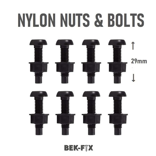 Motorcycle nylon nuts bolts - motorcycle,