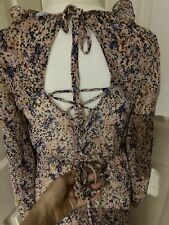 ZARA Women’s Long Frilled