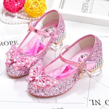 Kids Elsa Princess Shoes Girls