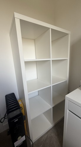 Ikea kallax white shelving - kallax,