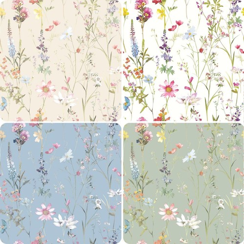 Floral wallpaper vintage - wallpaper,