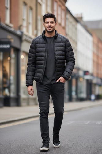 Men puffer jacket - men's,