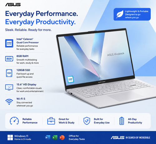 Asus full microsoft - 15, office