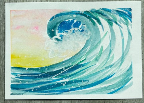 Aceo original painting - aceo,