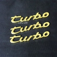 3x New turbo Golden Chrome Big