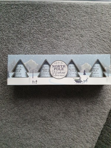 Christmas votive candles - christmas,