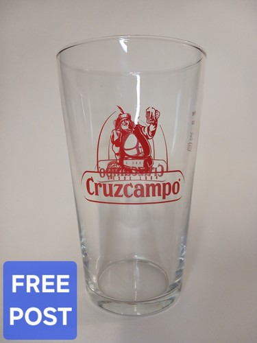 Cruzcampo beer full pint - cruzcampo,