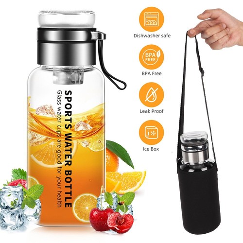 Glass water bottle - bottle, free