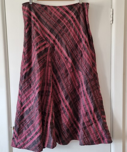 Vintage per una plaid paneled - per,