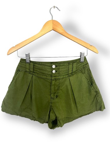 Free people green shorts 4 - free,