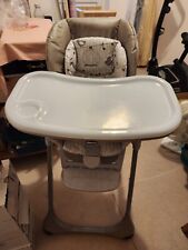 Chicco Polly 2 in 1 Foldable Highchair  Height Adjustable For 6Mths +
