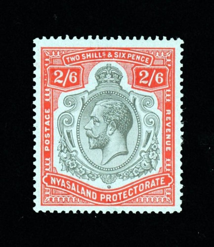 Nyasaland kgv 6 sg110c - kgv,