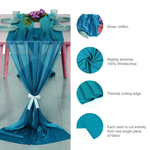 15 20 chiffon table - 2/5/10/12/15/20,