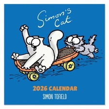 Otter House Simon's Cat Calendar 2026