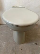 Avocado Royal Doulton second hand syphonic toilet pan and matching seat
