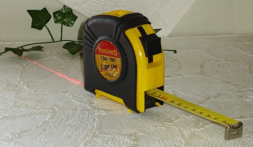 Tapeline 25ft laser - tapeline, /