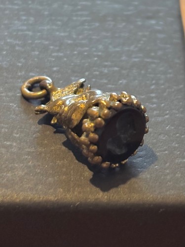 Antique wax seal hand - hand, holding