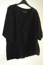 *Gudrun Sjoden* vintage 2006 floral embroidered blouse XL