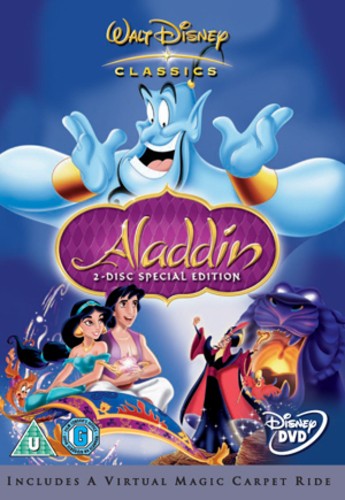 Aladdin dvd ron - aladdin,