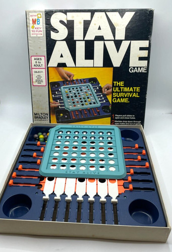 Vintage stay alive - alive, board