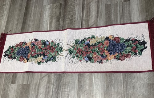 Table runner tapestry fruit - runner,