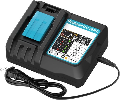 Dc18rc fast charger for - 3a,