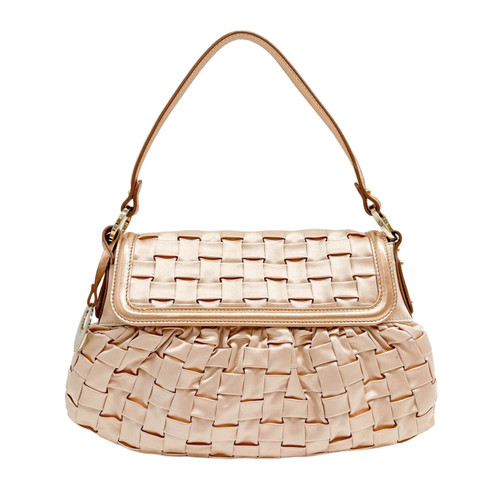 Fendi chef woven - peach, satin