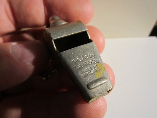 Vintage acme thunderer whistle - acme,