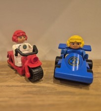 Vintage Lego Duplo Racing Car