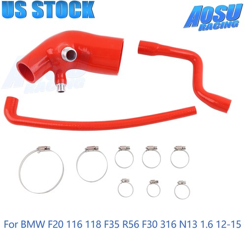 Red silicone intake turbine - red,