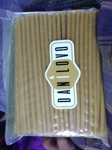 100 pure beeswax - thin, taper