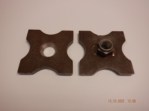 Unimog rear axle - axle, tie
