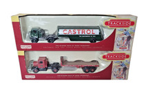 Lledo Trackside Limited Edition AEC Tanker Castrol & Scammell Flatbed Trailer BR