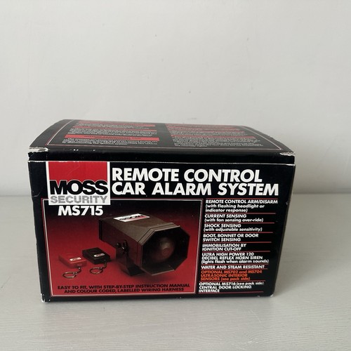 Car alarm moss m715 - moss,