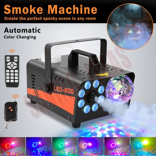 600w fog smoke machine - machine, led