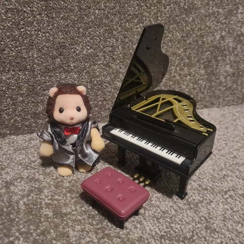 Sylvanian families grand piano - sylvanian,