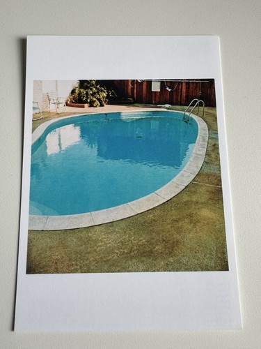 Ruscha pool postcard - ed,