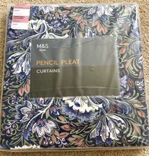 M&S Lined Curtains 46” x