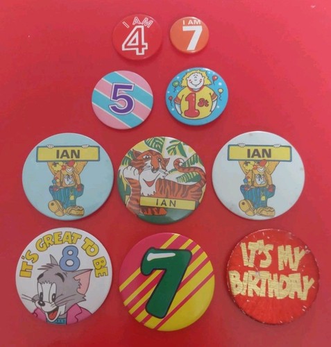 Vintage random birthday years - random,