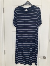 T Shirt Dress M&S Size 12 Navy