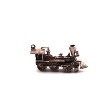 Vintage Silver Retro Style