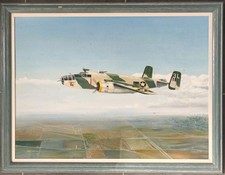 Original Oil Painting B-25J