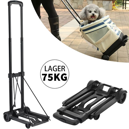 Folding hand trolley - folding,