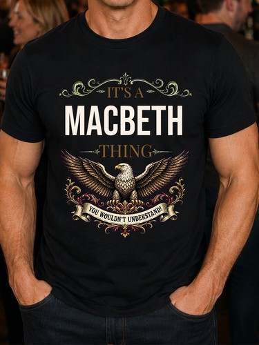 Macbeth surname eagle men - macbeth,