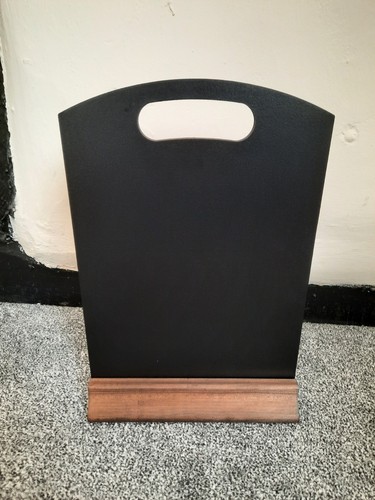 Black chalkboard table - black,