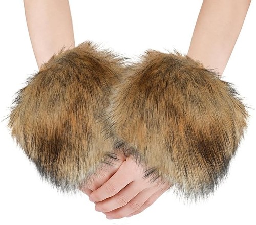 Faux fur wrist - wrist, soft