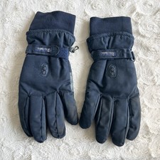 Vtg Bob Allen Gloves Mens Medium Navy Blue Gore-Tex Insulated Outdoor Hunting