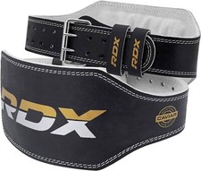 RDX Weight lifting Belt, Perfect Leather Gym Belt for Bodybuilding & Training