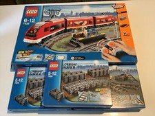 Lego City Passenger Train 60002, plus 3 x extra track boxes,and Accessories